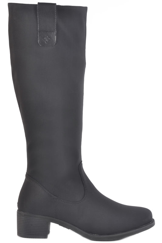 dav rain boots manhattan tall breathable waterproof nylon chic dress boot